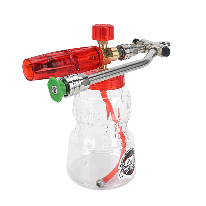 Bear Force Heavy Duty Foam Cannon Dual Lance Connect 1/4" SS