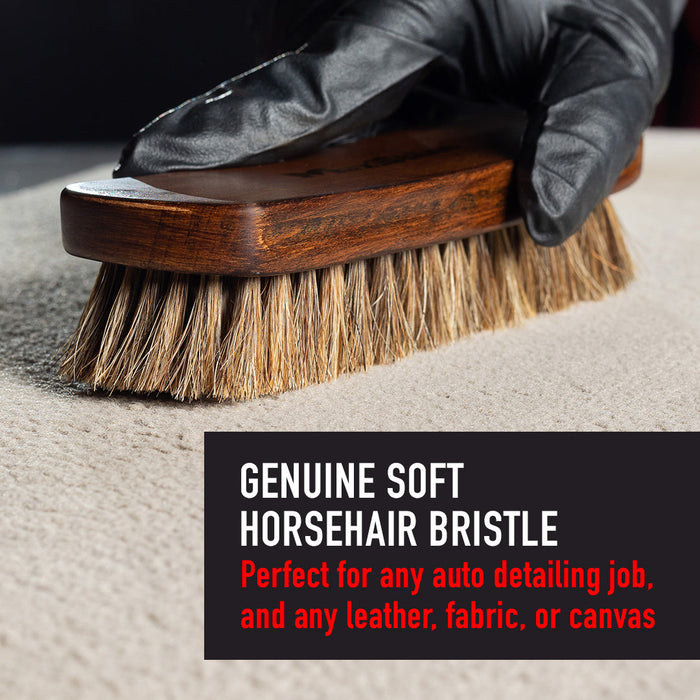 Horse Hair Brush for Cleaning Upholstery