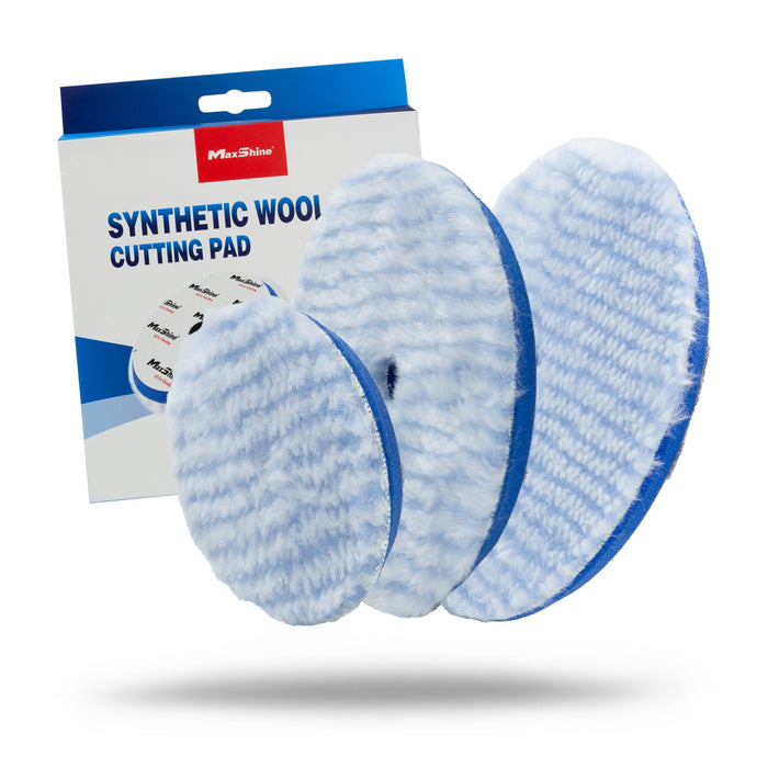 Synthetic Wool Pads - 3in, 5in, 6in