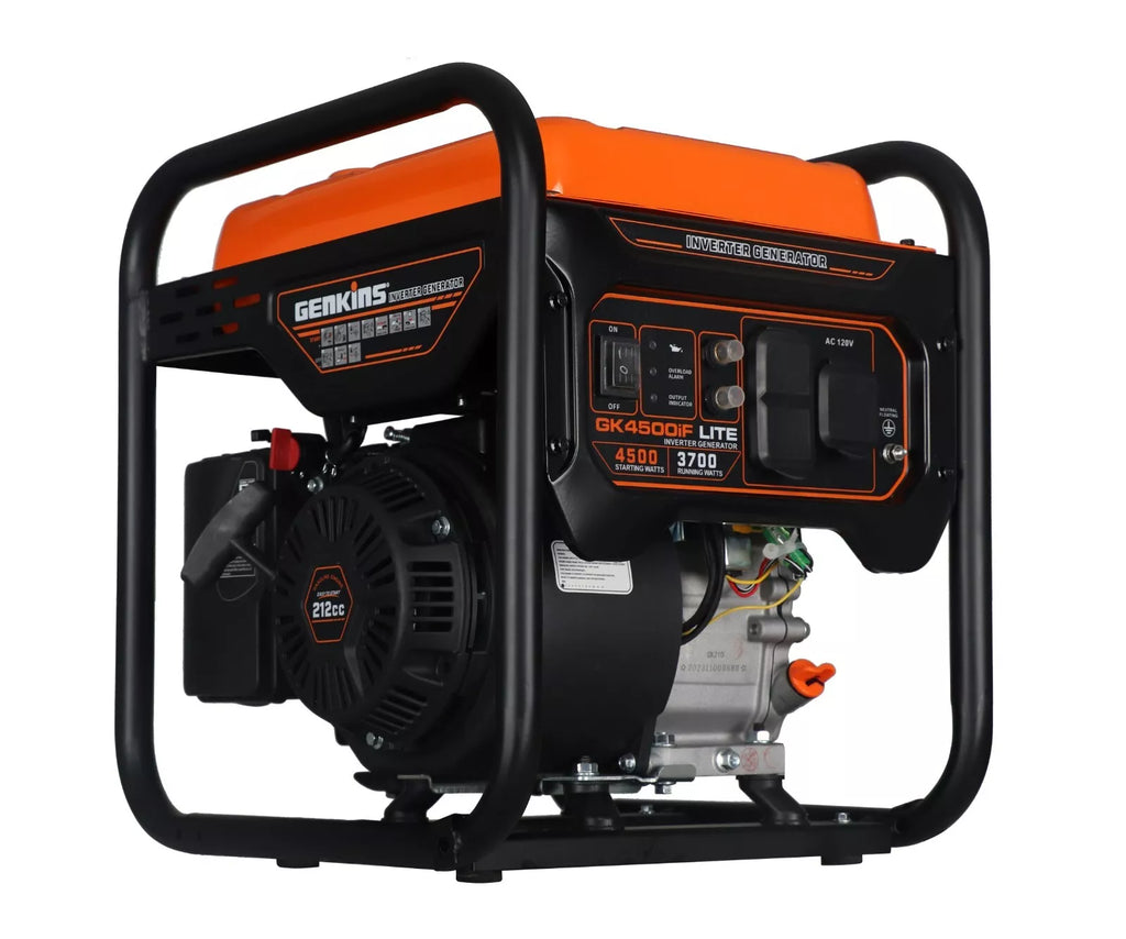 Genkins 4500-Watt Open Frame Inverter Generator 30 Amp Pure Sine